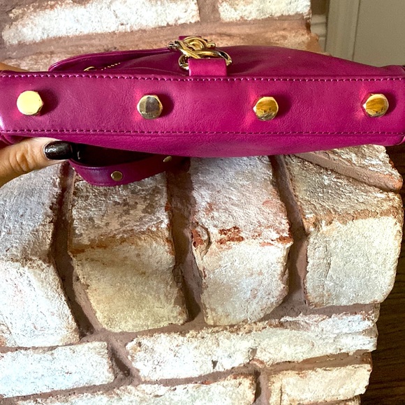 Rebecca Minkoff Fuchsia Mini Mac Crossbody Bag - Picture 2 of 4